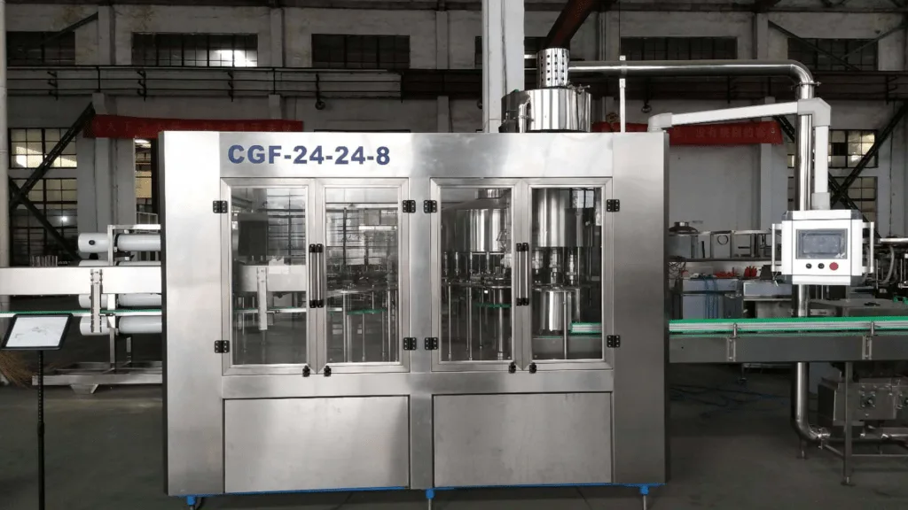 500ml Small Bottle Washing Filling Capping Machine For Mineral Water