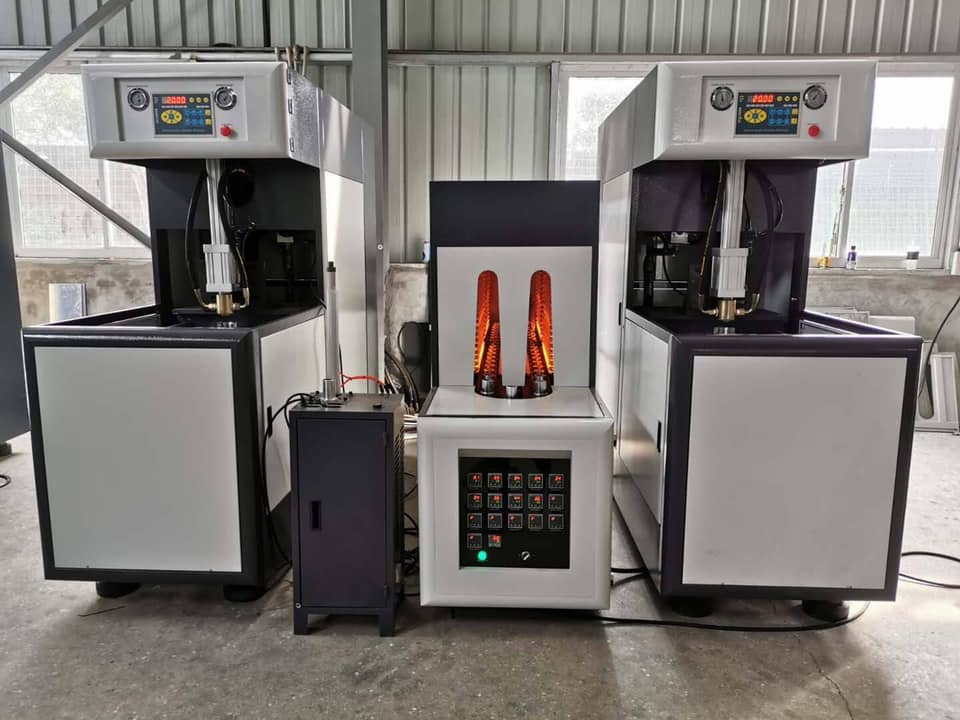 Semi-Automatic Bottle Blowing Machine