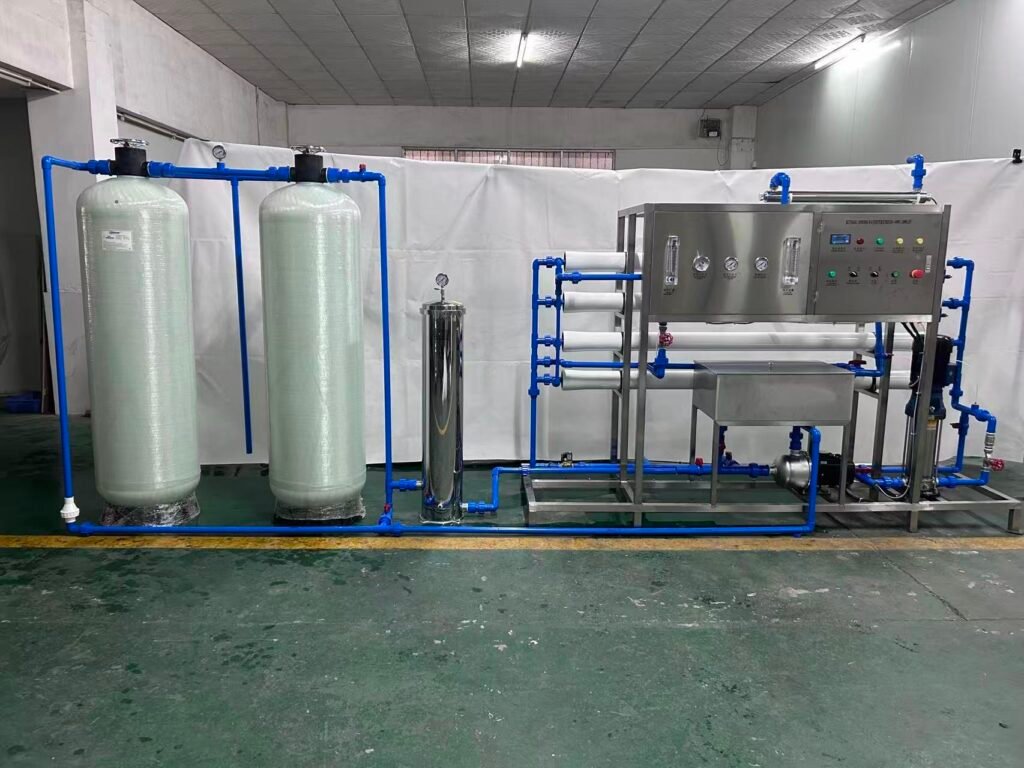 2000LPH reverse osmosis water treatment